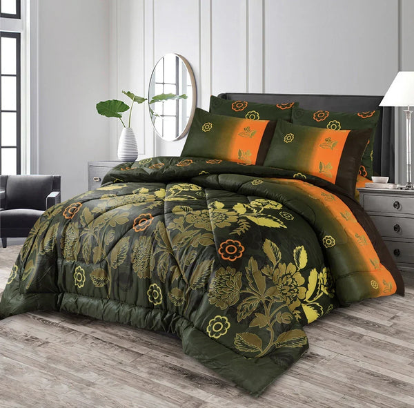 Conjunto de Cama de Seda Gelada Summer